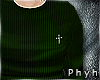 P. T-Shirt Green