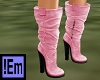 !Em Boots Pink Suede    