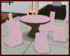 (CM)Violet Chair & Table