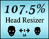 Head Scaler 107.5%