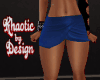 Wrap skirt blue