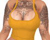 M* Mustard Top + tattoo