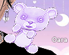 R.Shoulder Bear -Lilac M