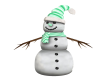 spearmint snowman