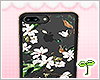 ♡ Flowery Blk iPhone 7