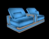 CS Aza Blue Duo Couch