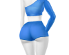 *QJ Paris Blue Bodysuit