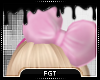 ✿| hairbow (pink)