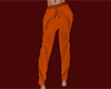 Orange Knit PJ Pants (F)