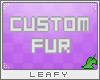 |L| Fuzzbutt custom skin