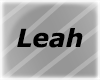Leah Headsign