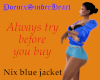 Nix blue jacket