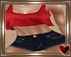 Red Tank Short Fit