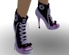 Purple/Black Shoes