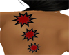 stars tatoo (red)