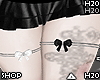 Garters Legs RIbbon BW