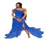 Beautiful Blue Xmas Gown