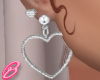VDay Babe Earring Silver