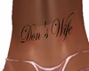 SA Dons wife