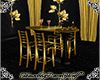 Gold Rose Bar Table