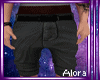 (A) Black Summer Shorts