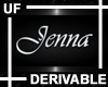UF Derivable Jenna Sign