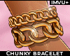 ! boujee chunky bracelet
