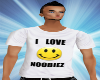 I Love Noobiez Top