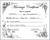 Angel Marriage Cert