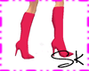 [S*K]Pink Stiletto Boots