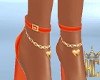 ♛Sana Orange Shoes