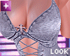 Barbie Cute Blonde Denim Chained Y2K Fofo Fit