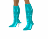 teal boots with guns 