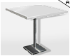 a\ White square table
