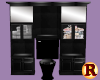 Black Cabinet Toilet