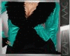 AC! Black Silk miniskirt