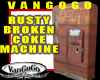 Rusty Antique Cola vend 