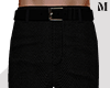 M. Black Suit Pants
