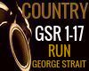 GEORGE STRAIT RUN GSR 17