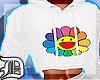 Murakami Crop Hoodie