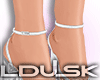 L* Heels White