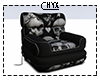 ℃ Black Couch Skull