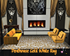 Penthouse Gold White Rug