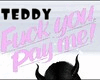 Pay Me headsign