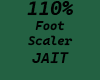 110% Foot Scaler