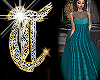 *T* Court Gown Teal