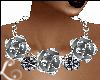 xo*Silver Roses NKL