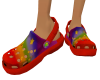 *J* Kids Rainbow Crocs