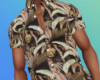 Brown Tropical Shirt