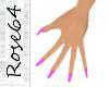 Dainty Hands  PINK GLit
